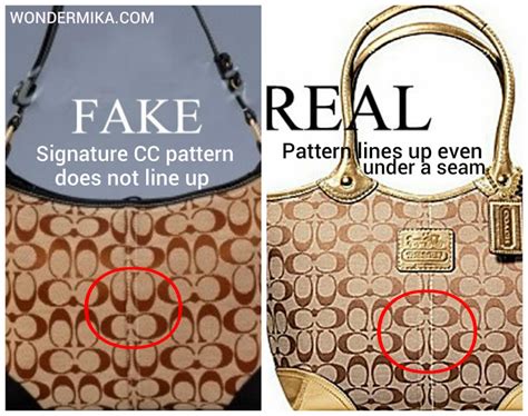 check coach bag pattern.